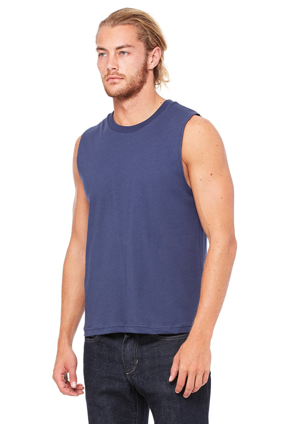 Unisex Jersey Muscle Tank - BLAcK - S(D0102H7WY48)