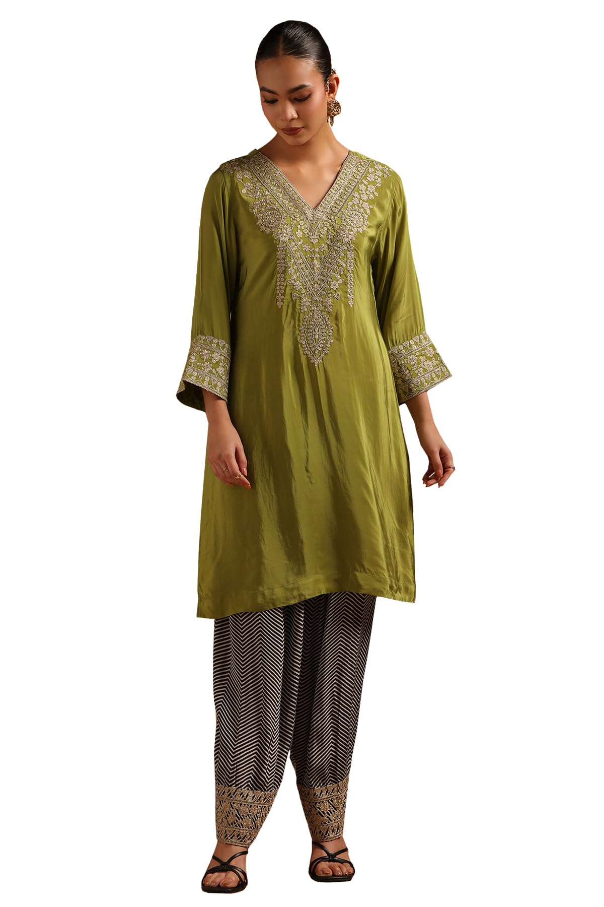 Soch Women Thread Work Kurta