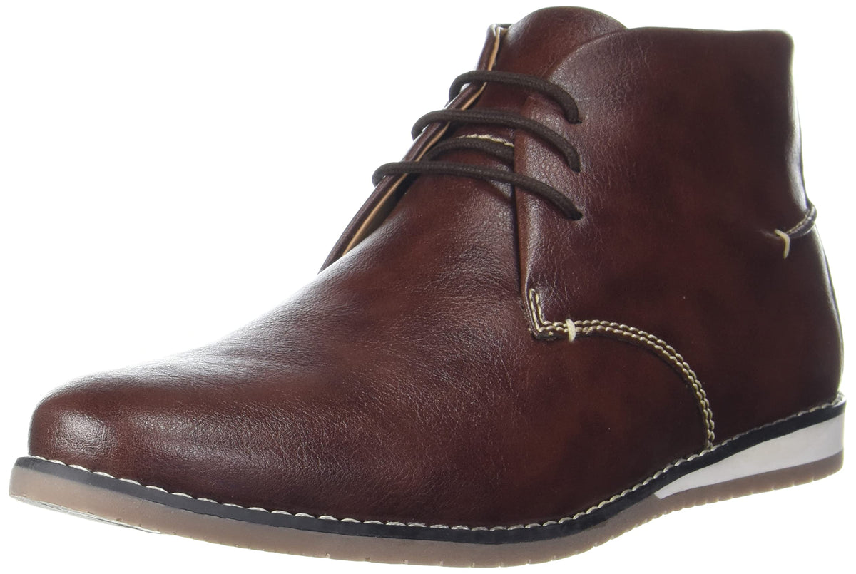 Bata Mens Laceup Boots  Dark Brown (8 UK) (8014106) 8