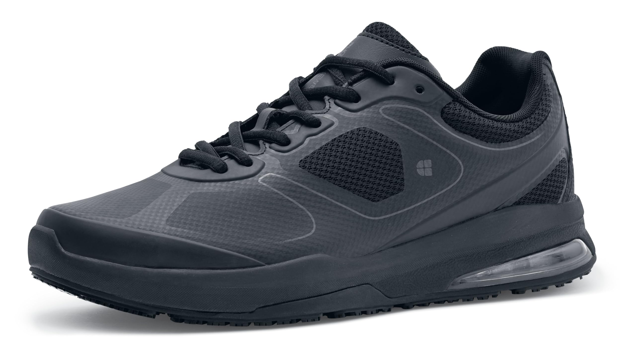 Shoes for Crews Men's Slip-Resistant Work Sneakers - Comfortable, Non-Slip Shoes for Men in Food Service, Healthcare, Retail, Ma