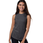 Bamboo Sleeveless T-Shirt - Teal by Cariloha for Women - 1 Pc T-Shirt (XS)