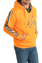 Legendary Whitetails Men's Camo Outfitter Hoodie, Inferno, X-Large
