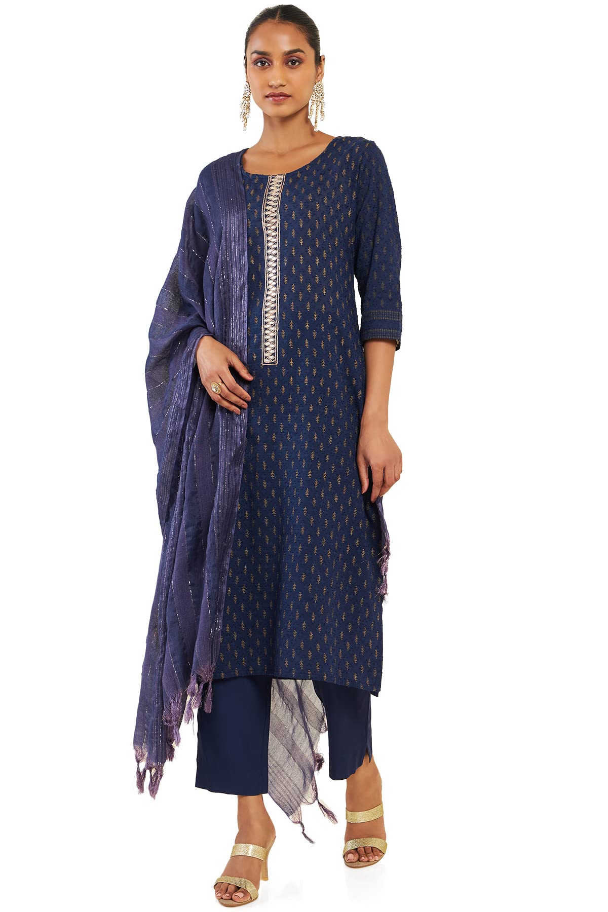 Soch Women Cotton Digital Print Suit Set