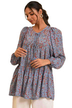 W for Woman Womens Regular Fit Top (23FEW31205-810335_Blue