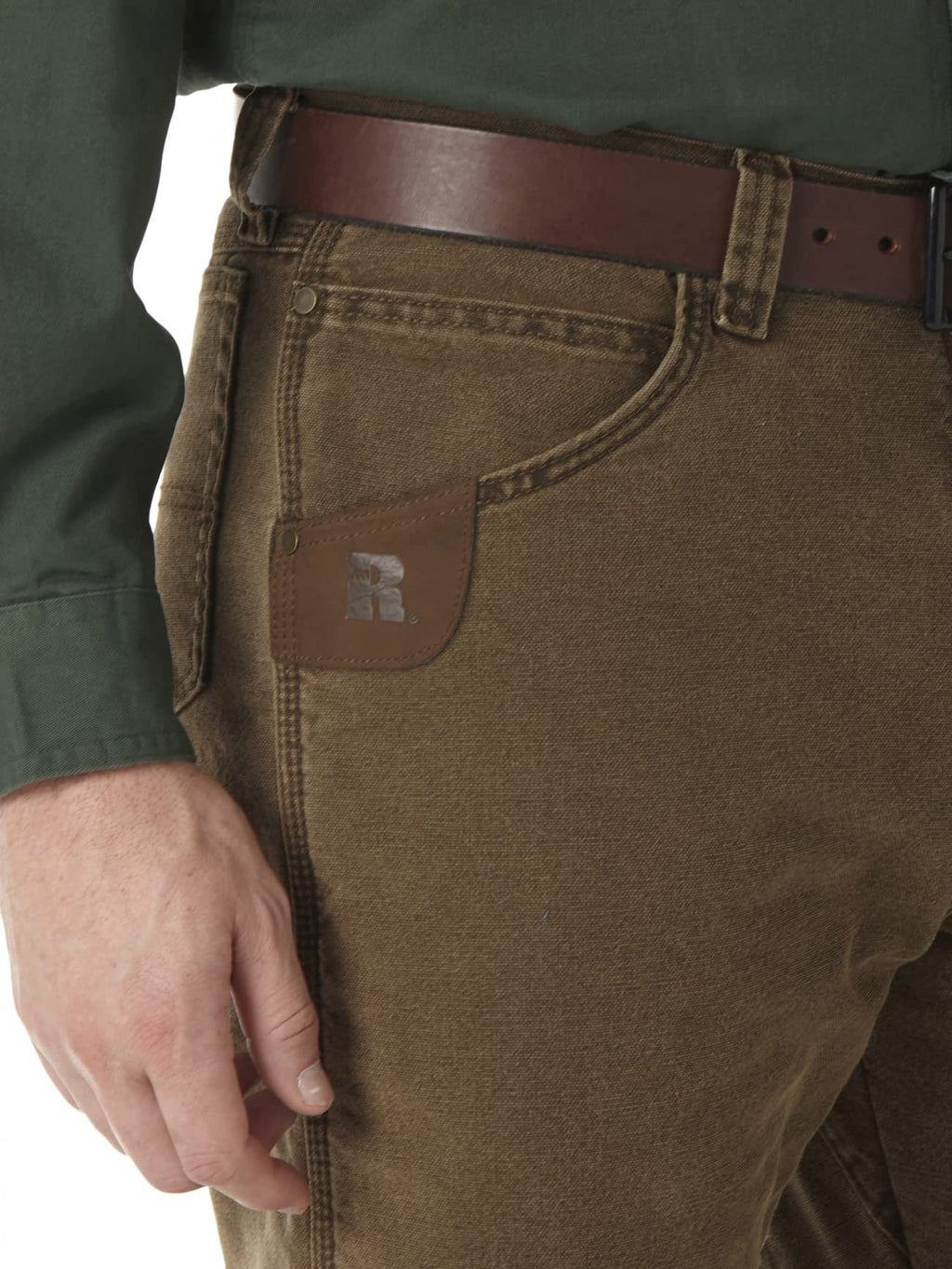 Wrangler Riggs Workwear Men's Lined Relaxed Fit Jean,Night Brown,32W x 30L