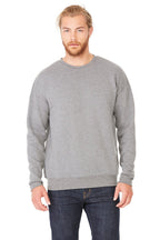 Unisex Drop Shoulder Fleece - WHITE - XS(D0102H7W9M2)