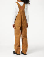 Dickies mens Big Duck Bib overalls and coveralls workwear apparel, Brown Duck, 48W x 32L US