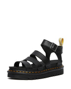 Dr. Martens Women's V Blaire Fisherman Sandal, Black Felix Rub Off, 7