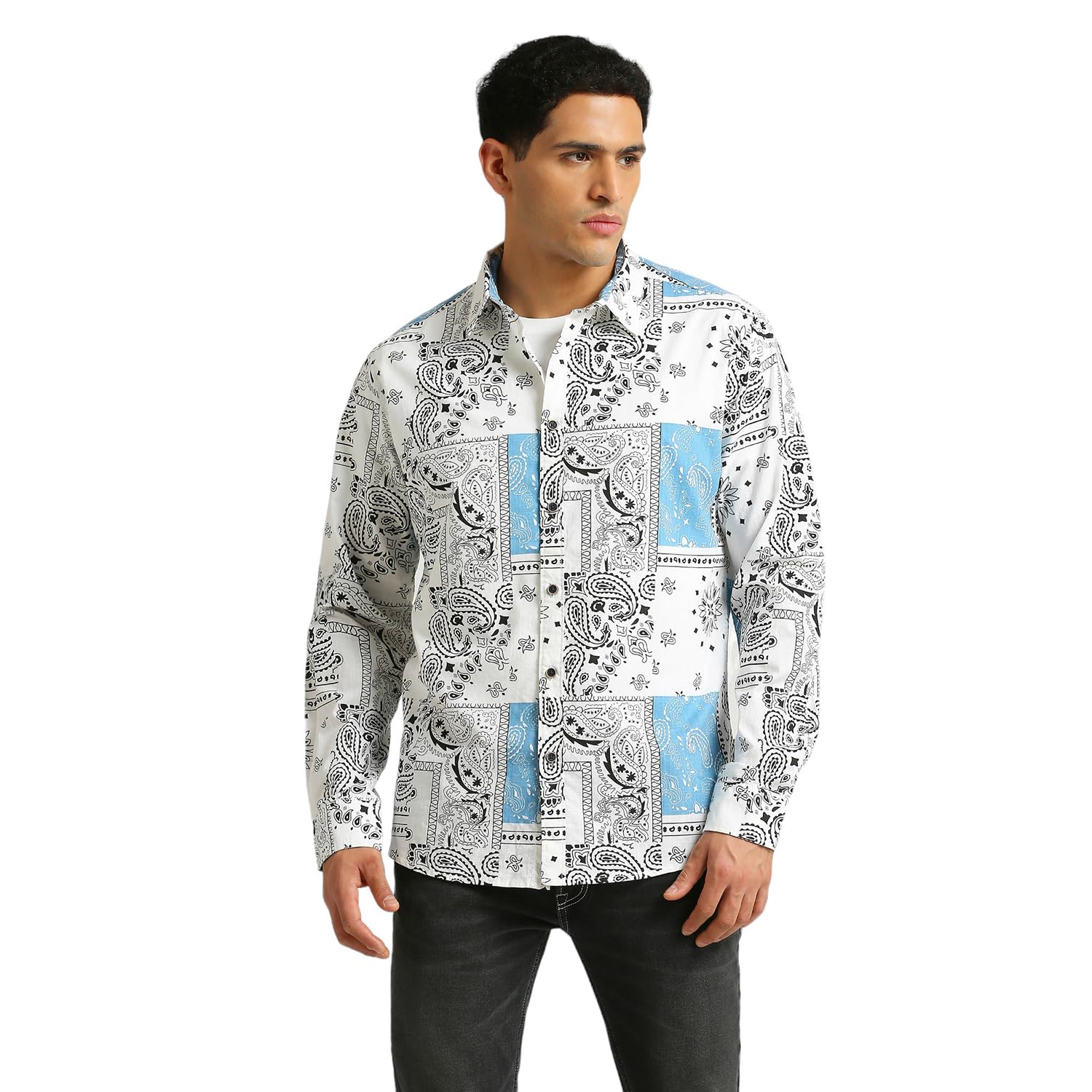 Pepe Jeans MenS Regular Fit Shirt (Pm308741_White