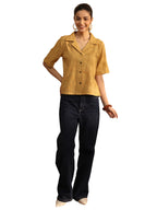 Libas Self Design Cotton Casual Shirt-98358Xxl