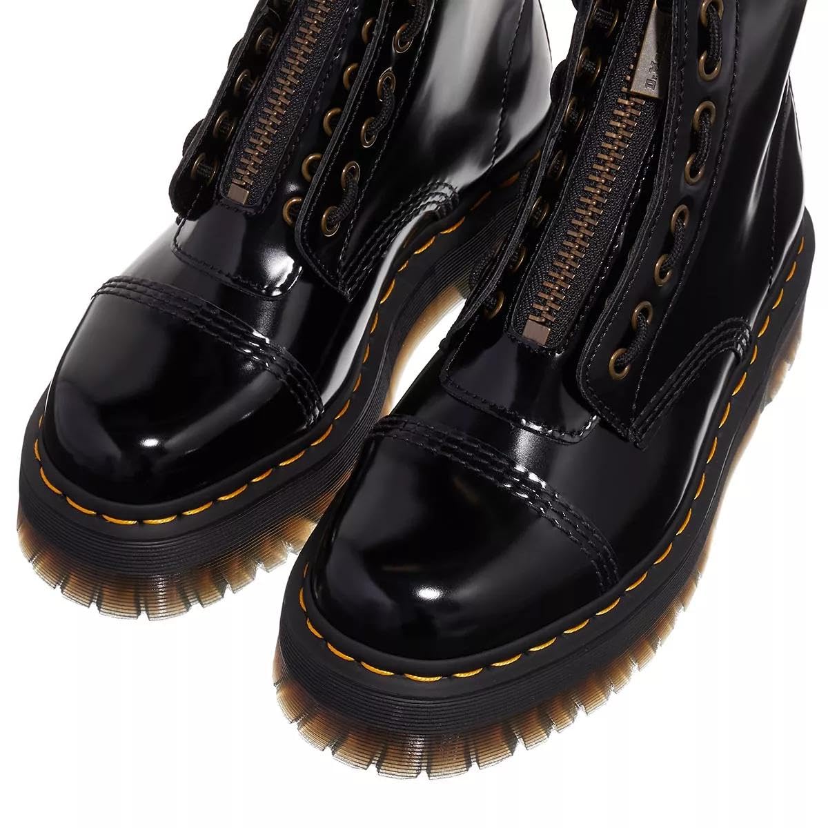 Dr. Martens Women's Vegan Sinclair Fashion Boot, Black Oxford, 7