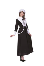 RG Costumes Women's Proper Pilgrim Lady, Black/White, Medium