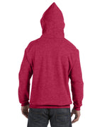 Unisex Ecosmart 5050 Pullover Hooded Sweatshirt - WHITE - S(D0102H7D7W6)