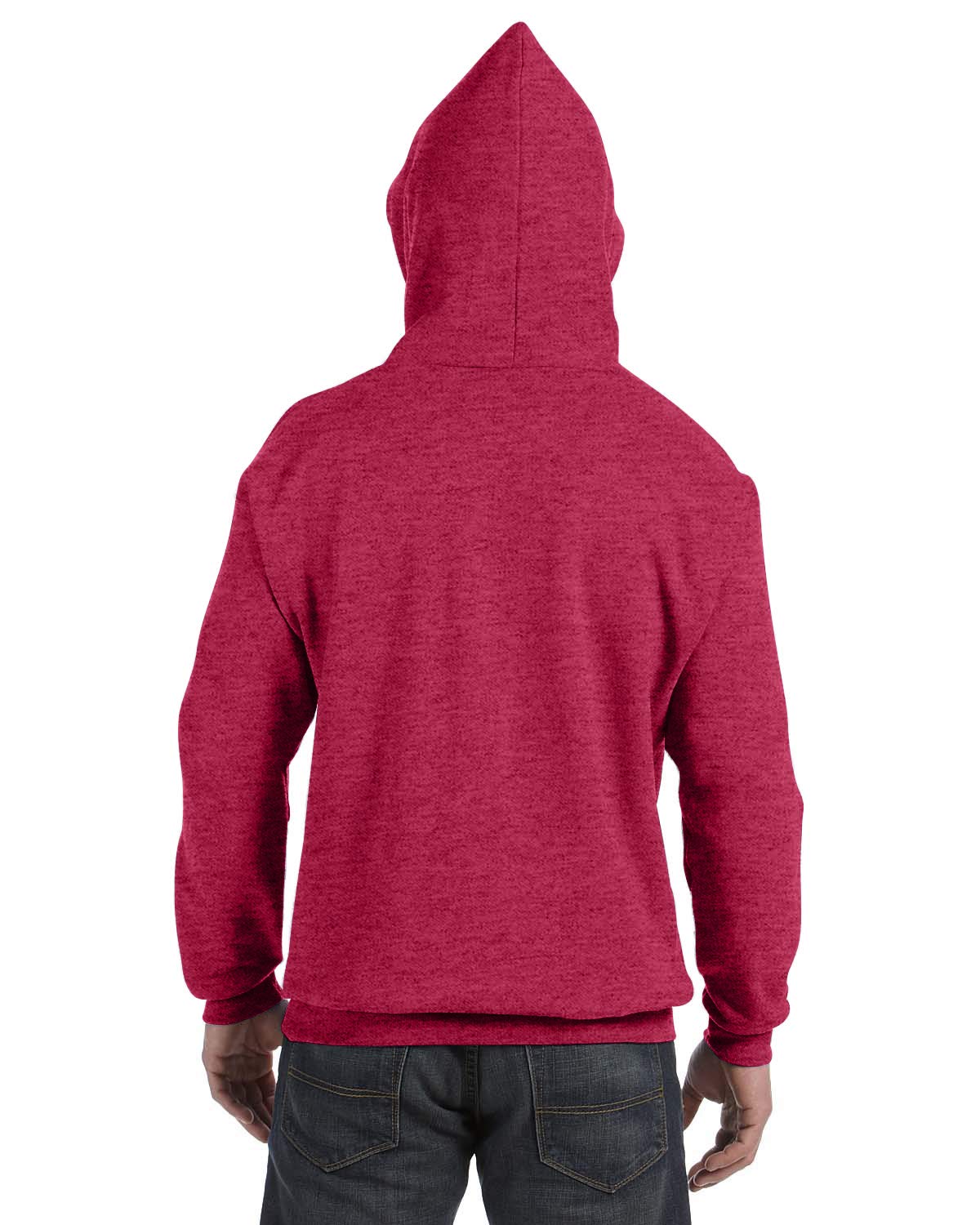 Unisex Ecosmart 5050 Pullover Hooded Sweatshirt - WHITE - S(D0102H7D7D6)