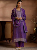 Libas WomenS Silk Blend Kurta Set (276870R