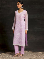 Libas WomenS Cotton Blend Kurta Set (272470R