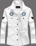 Kadiyu Double Pocket MenS Casual Shirt - Regular Fit, Solid Spread Collar, Versatile Everyday Wear, Comfortable And Stylish Desi