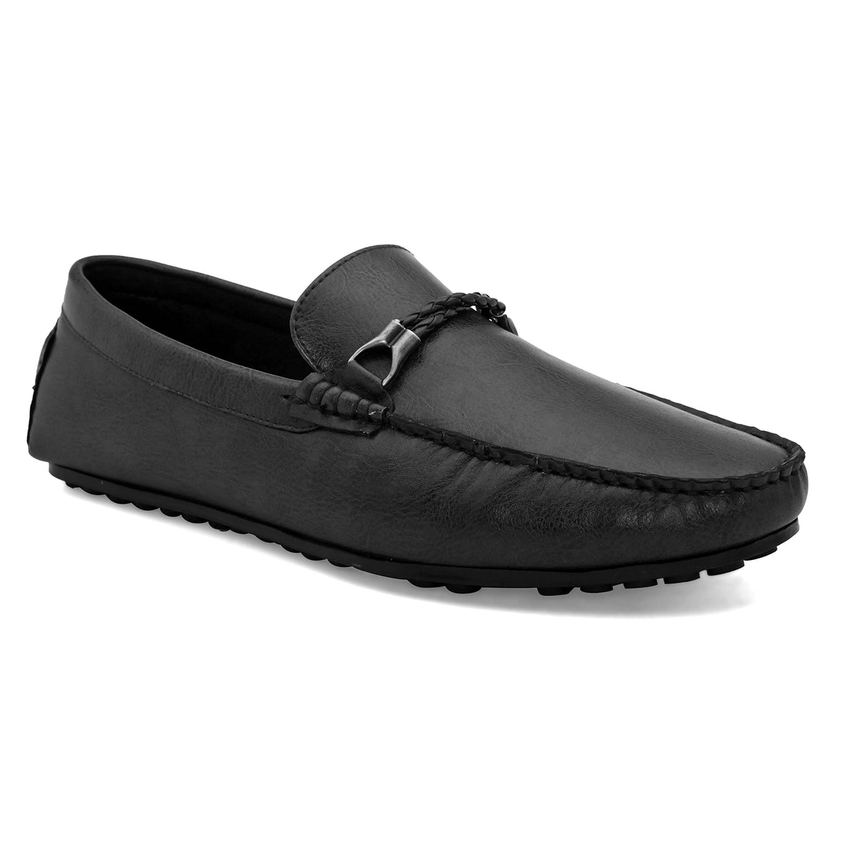 San Frissco Mens Loafer Casual Synthetic Leather Shoes/All Purpose SlipOn Loafers for Party, Wedding/Stylish Lightweight and C 8