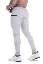 MAIKANONG Mens Slim Fit Joggers Tapered Sweatpants for Gym Running Athletic Grey