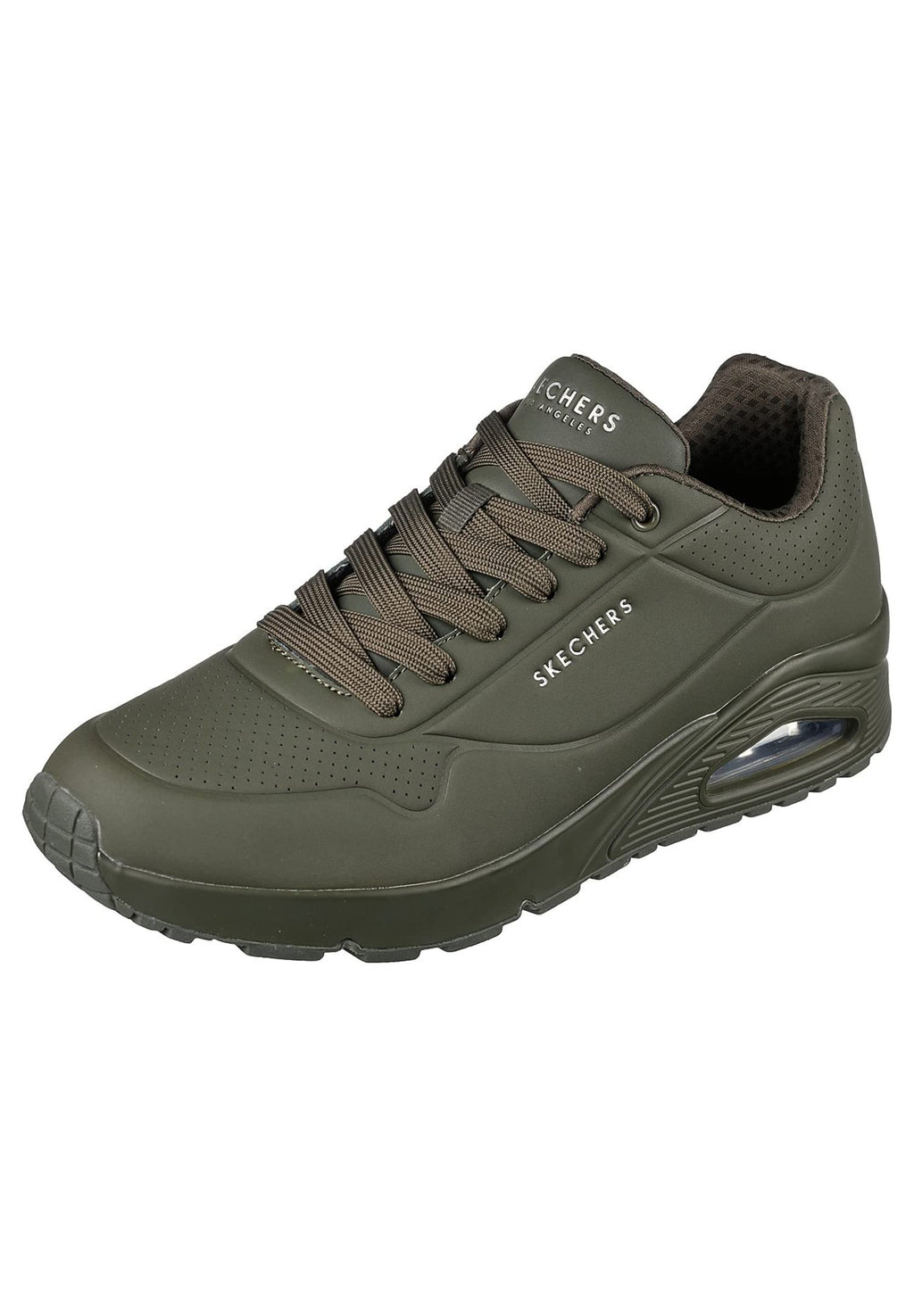 Skechers Men's UNO-Stand ON AIR Sneaker, Green, 10