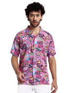 OM SAI LATEST CREATION Mens Shirt || Rayon Shirts for Men || Printed Cool Shirts || Short Sleeve Shirt for Boys || Daily, Beach