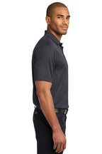 Port Authority Performance Fine Jacquard Polo L Grey Smoke