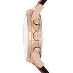 A|X Armani Exchange Men's Chronograph Brown Leather Watch (Model: AX2508)