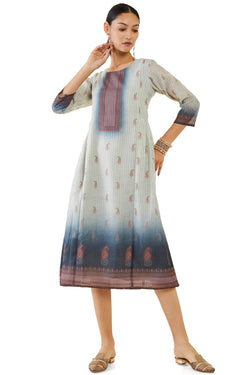 Soch Women Chanderi Paisley Kurta