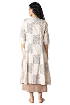 W For Woman Womens Cotton Jacket & Kurta Set_22Few17406-117995, White, X_Small