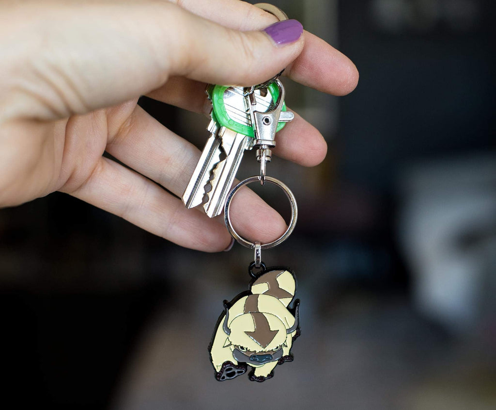 SalesOne LLC Avatar: The Last Airbender Appa Enamel Pendant Keychain