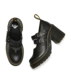 Dr. Martens Women's Eviee Platform, Black Sendal, 7