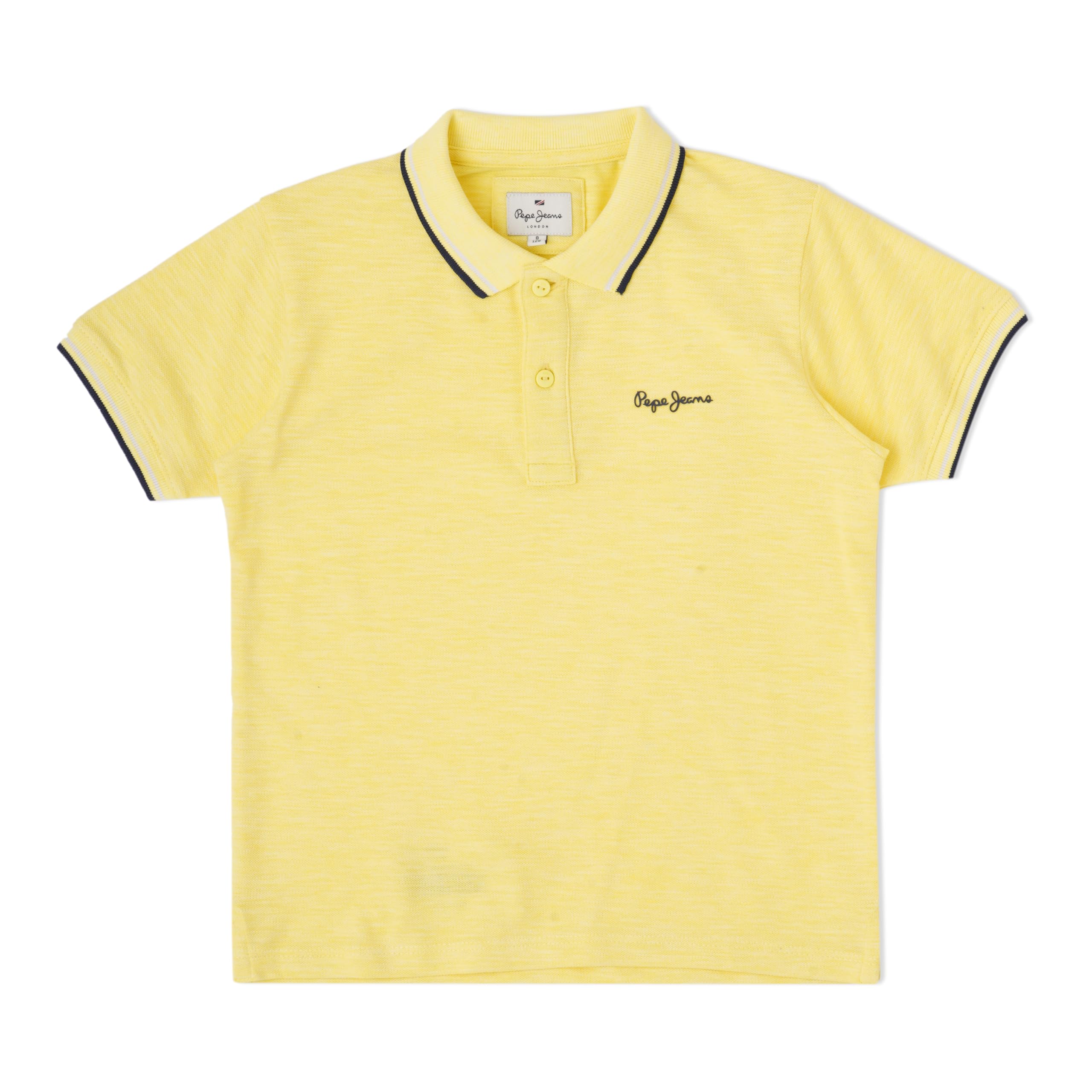 Pepe Jeans BoyS Regular Fit T-Shirt (Pb54087004314_Pop Yellow