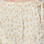 Anubhutee Rayon Women'S Floral Printed Thread Work Straight Kurta Suit Set With Palazzos