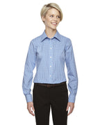 Ladies crown Woven collectioningham check - SILVER - S(D0102H7YPHX)