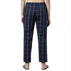 Enamor E4A5 Mid-Rise Straight Leg Pant for Women with Side Pockets