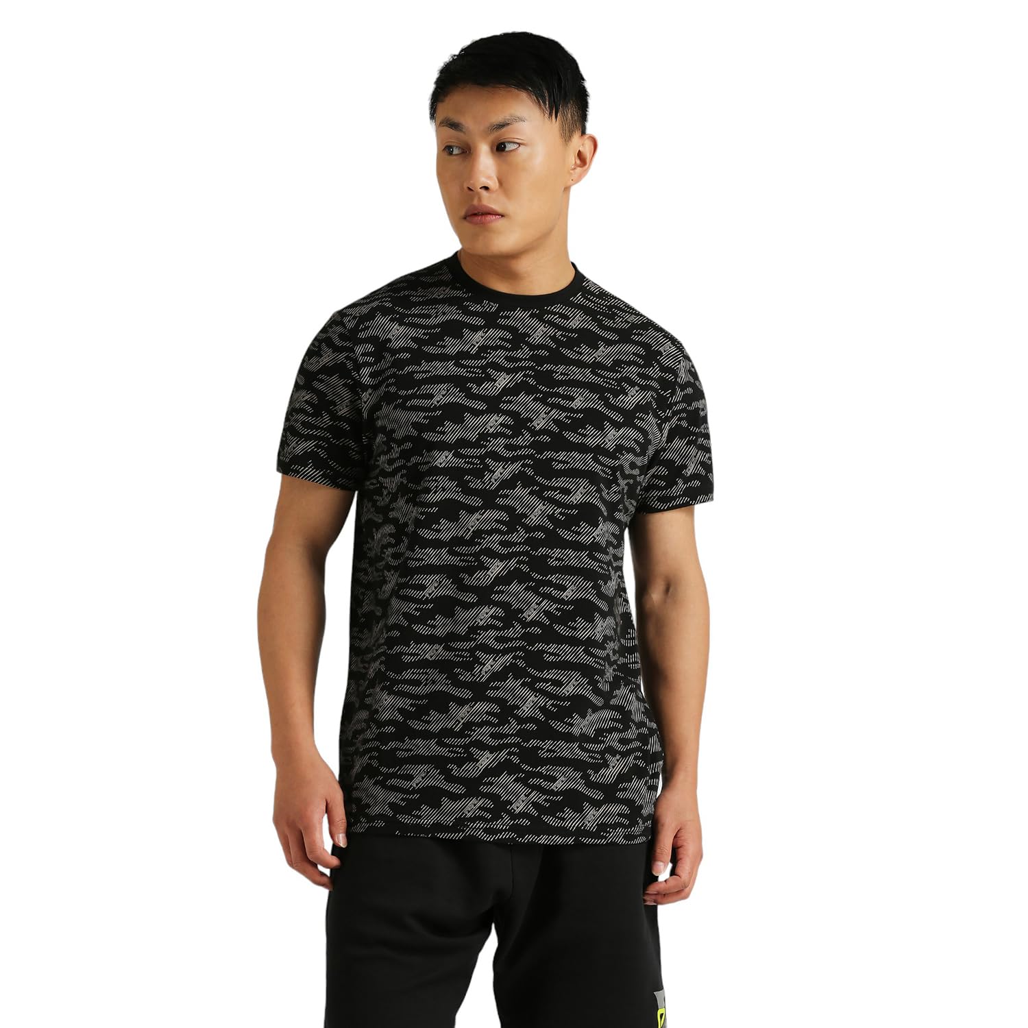 Pepe Jeans Renzo All Over Printed T-Shirt Black