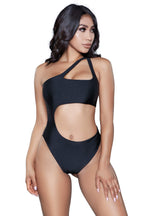 Be Wicked 1976 Quinn Swimsuit, Black, Medium