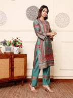 Varanga WomenS Chanderi Regular Fashion Vest (Vset21320_Blue