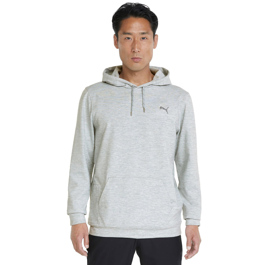 Mens cloudspun Progress Hooded Sweatshirt - NAVY BLAZER HTHR - S(D0102H7DI9X)