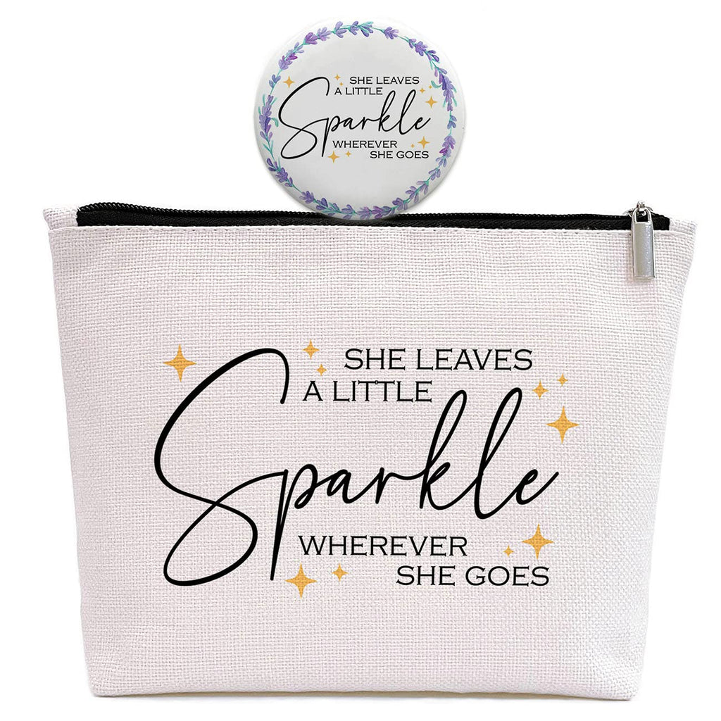 Inspirational Quote Gift for Women -Birthday Graduation Gift for Best Friend Sister -Resign Retirement Gift for Coworker -Makeup