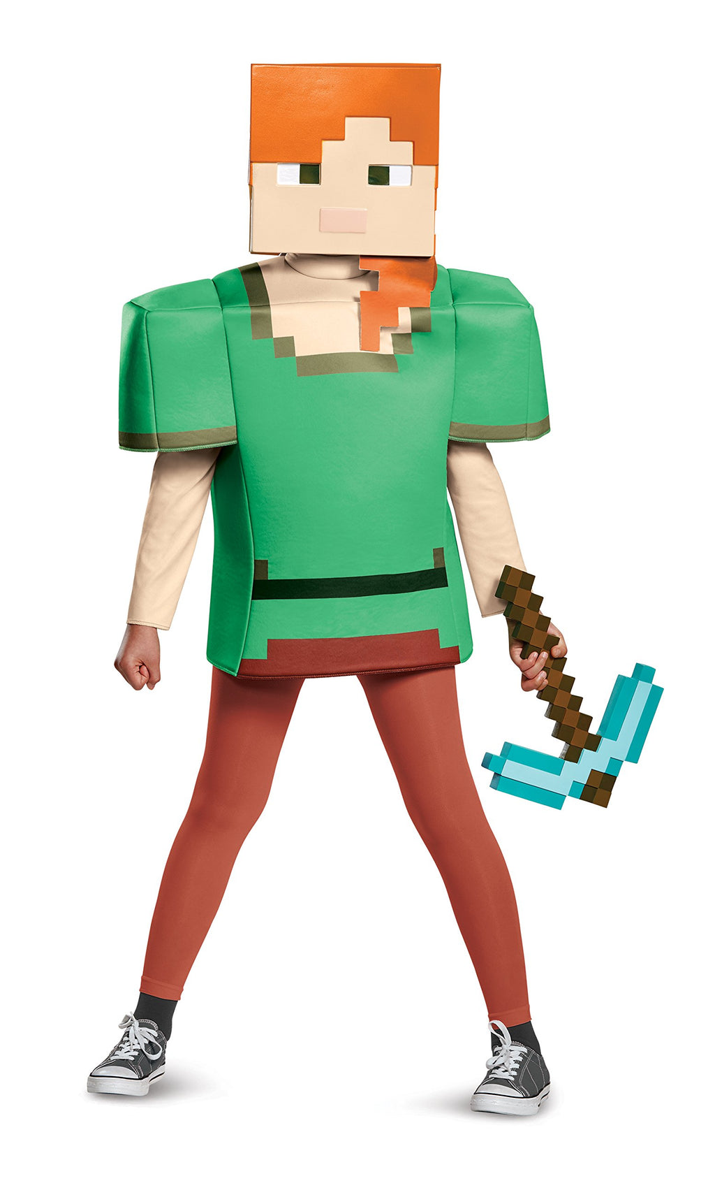 Disguise Minecraft Pickaxe Costume Accessory, One Size, for 48 months to 144 months