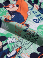 The Souled Store Official Mickey Mouse : Surf Vibes Boys Graphic Printed Pull On Cotton Shorts