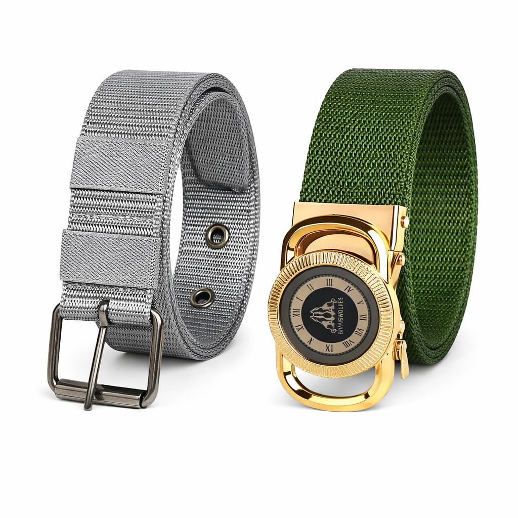 Tpm MenS Tactical Nylon Belt  Heavy Duty Adjustable Web Belt With Metal Buckle | Military Style Durable Belt For Jeans, Cargo P 40