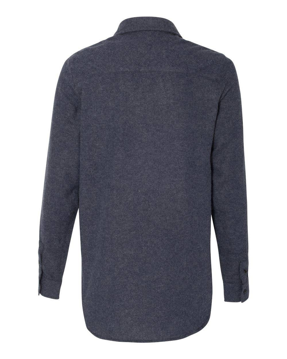 Burnside Ladies' Solid Flannel Shirt L DENIM