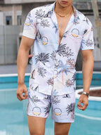 OM SAI LATEST CREATION Mens Night Dress || Multi Printed Rayon Short Night Suit Set || Night Dress for Boys || Mens Pajama Sho