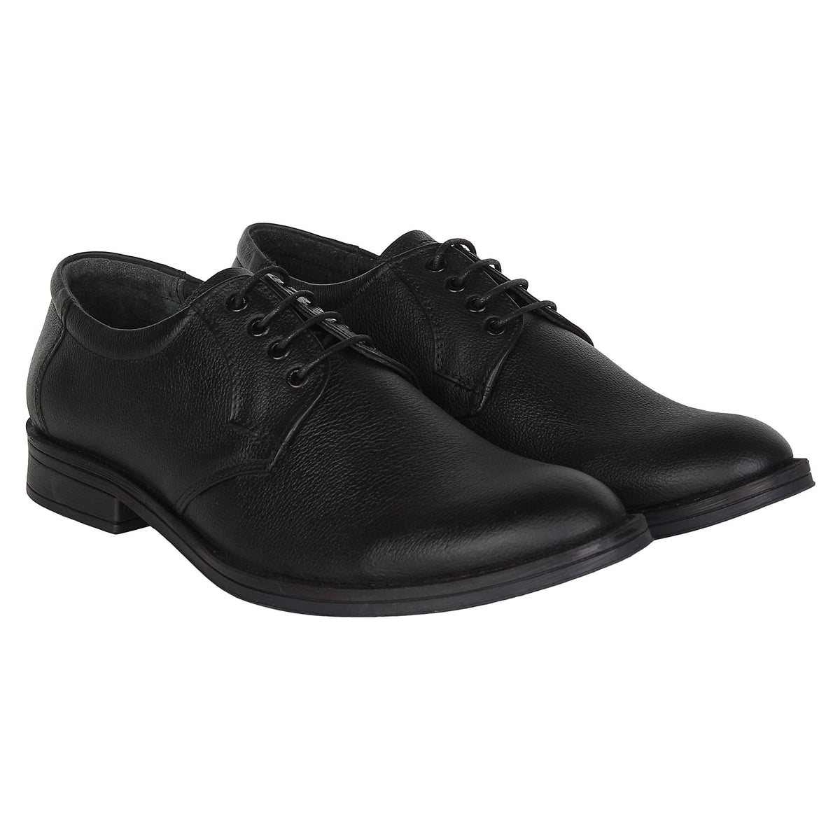 RoarKing Real Leather Formal Shoes for Men Black 9