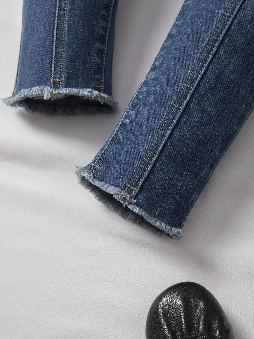 Kotty Girls Regular Fit Solid Jeans