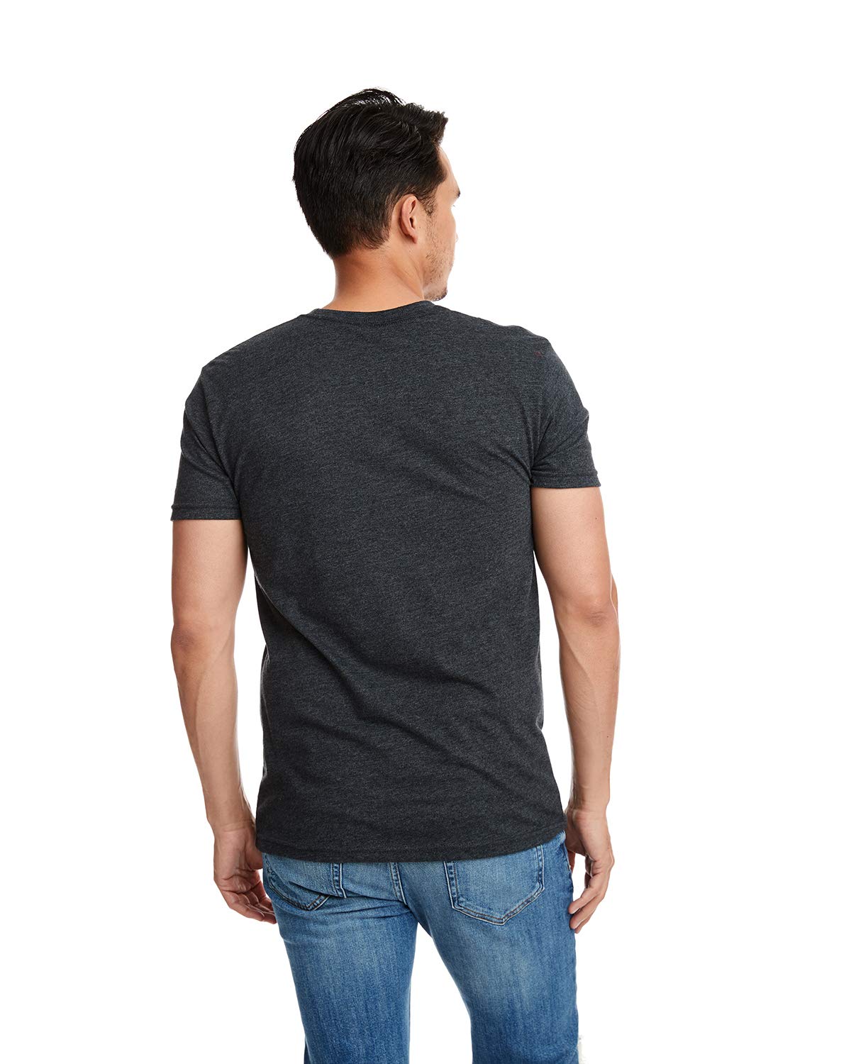 Mens Sueded crew - BLAcK - 3XL(D0102H7N59J)