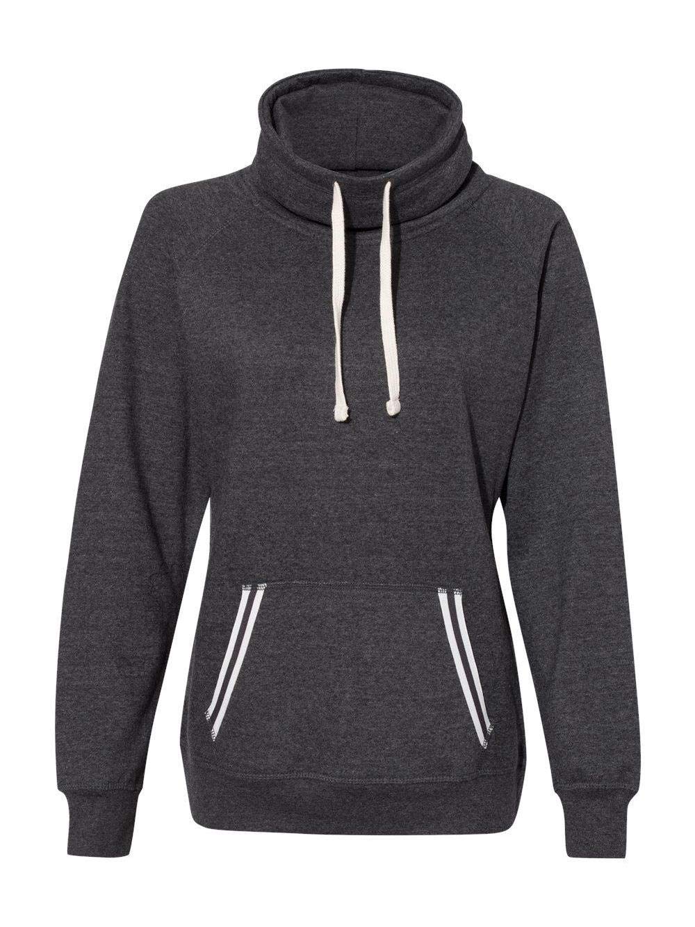 Ladies Relay cowl Neck - ASH - S(D0102H76IP8)