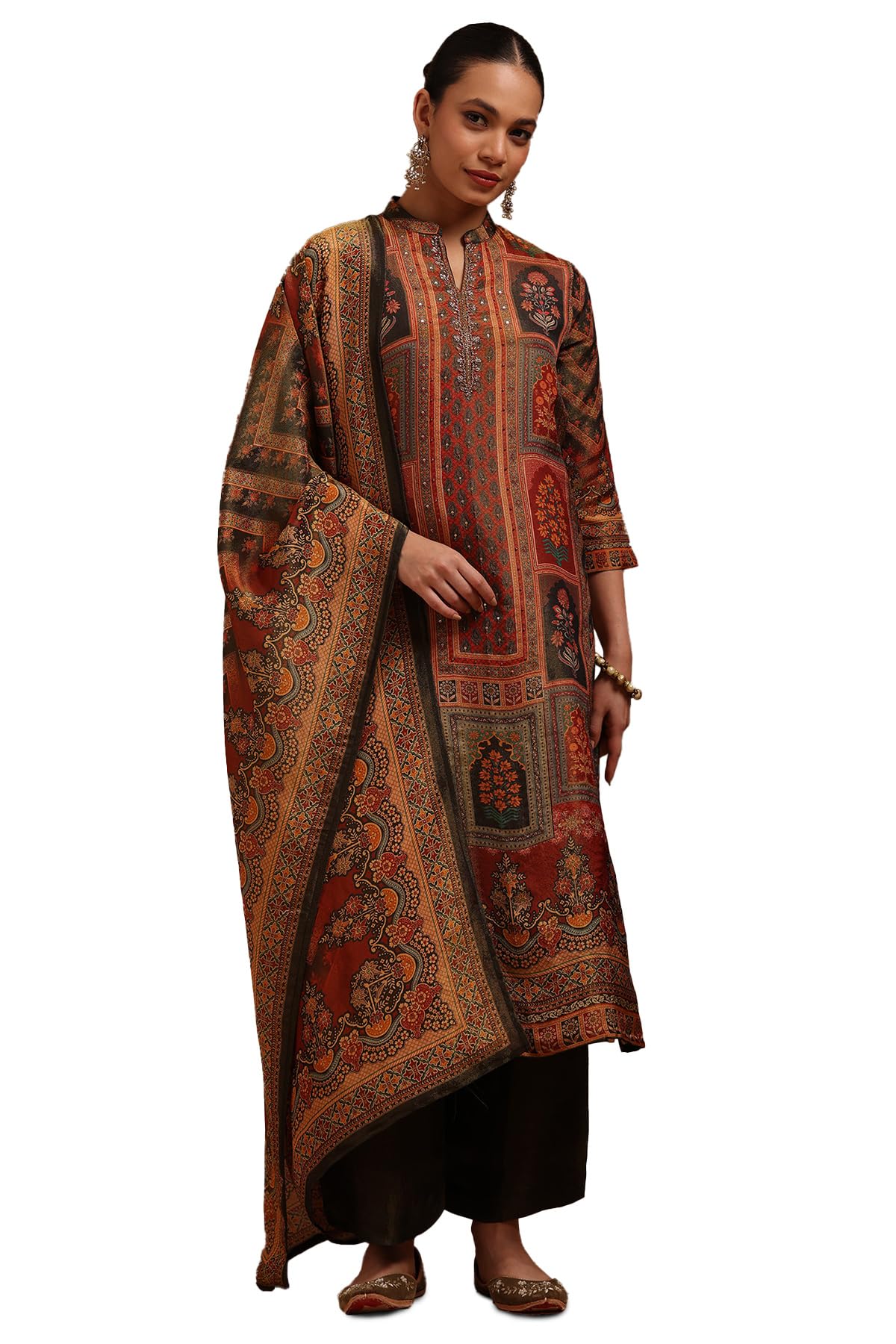 Soch Women Shimmer Salwar Suit Set (rsd